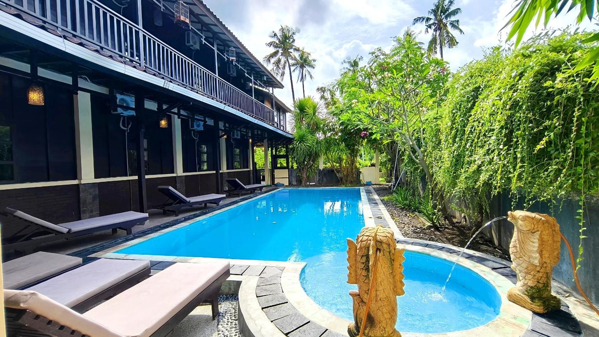 A Pousada Gili Buana Gili Air Exterior foto